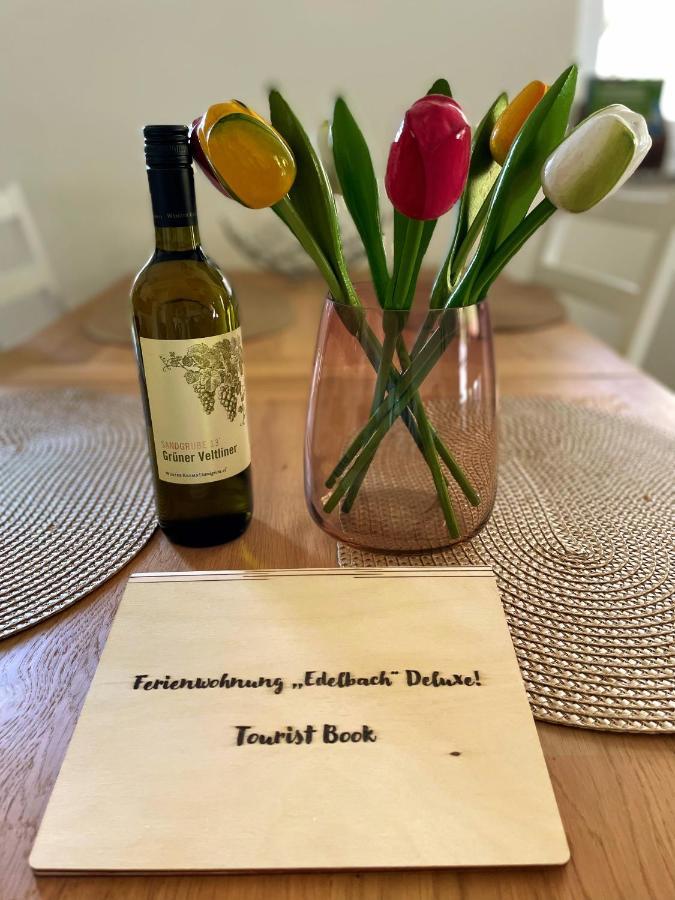 Ferienwohnung Edelbach Deluxe Sattendorf エクステリア 写真