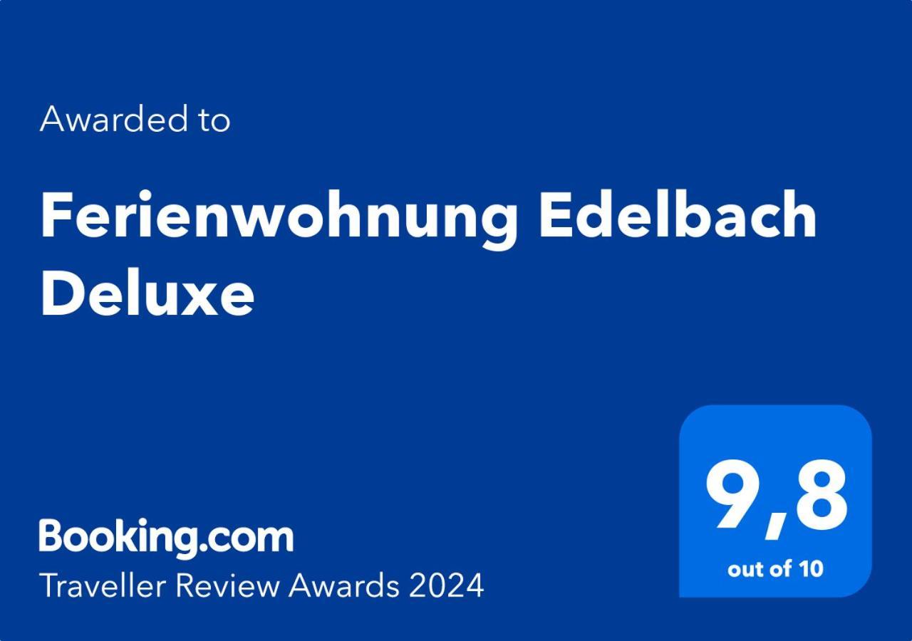 Ferienwohnung Edelbach Deluxe Sattendorf エクステリア 写真